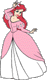 Ariel in pink dress