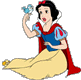 Snow White, bird