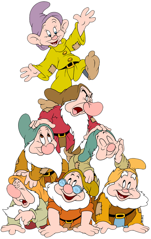 The Seven Dwarfs Clip Art Images