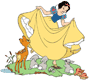 Snow White, animals