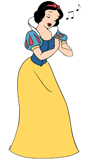 Snow White singing
