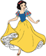 Snow White posing