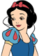 Snow White's face