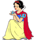 Snow White, bird