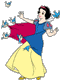 Snow White, birds