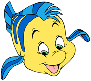 Flounder smiling