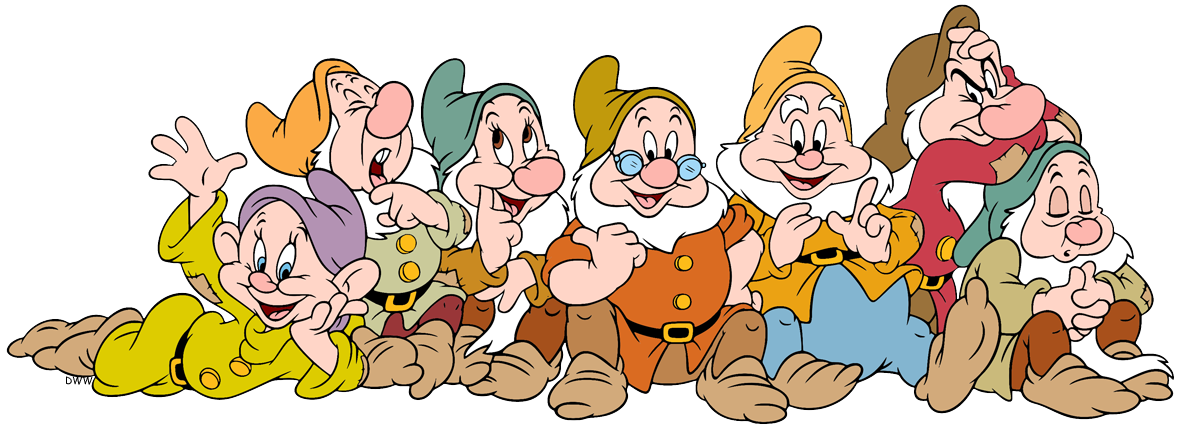 snow white and the seven dwarfs png