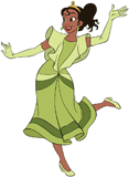 Tiana dancing
