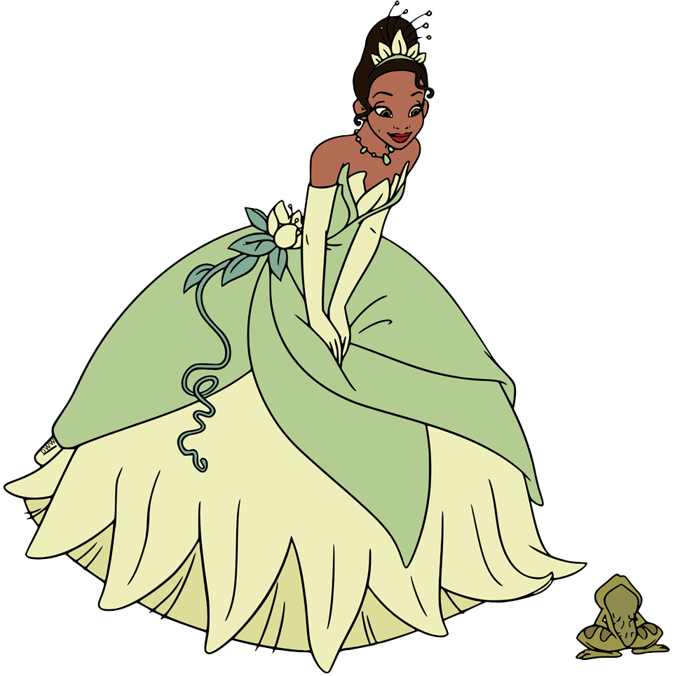 all-original. transparent images of Tiana and Naveen as a frog. 