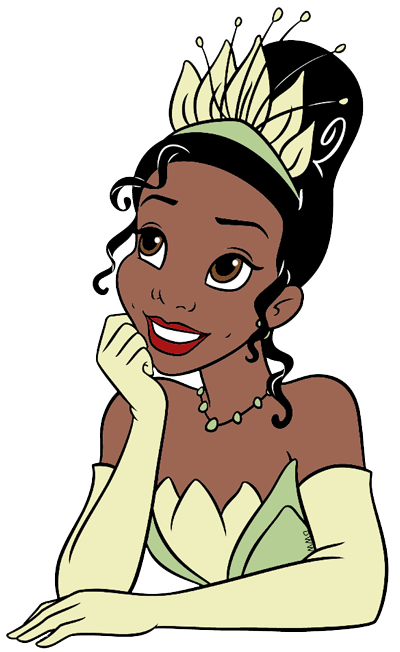 The Princess and the Frog Clip Art