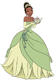 Tiana holding a teapot