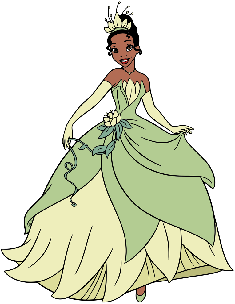 The Princess and the Frog Clip Art