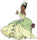 Tiana holding frog Naveen