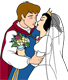 Snow White, Prince wedding kiss