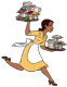 Waitress Tiana