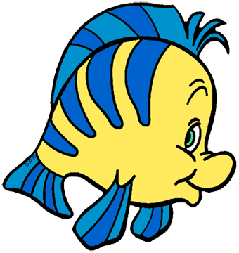 Flounder side view