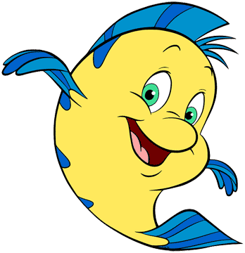 Flounder smiling