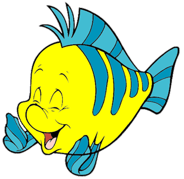 Flounder laughing