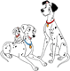 Pongo, Perdita, puppy