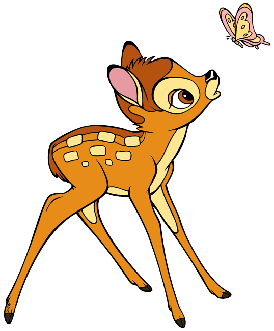 2 Ochi Caprui Bambi Downloadable Clipart