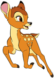 Bambi running