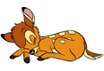 Bambi sleeping