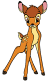 Bambi staring