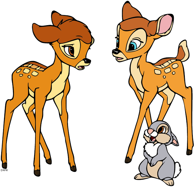 Bambi Group Clip Art | Disney Clip Art Galore