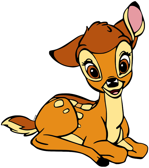 Get Bambi Clipart Gif - Alade