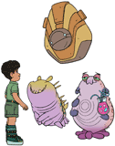Elio, Glordon, Helix and Tegmen