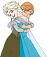 Anna and Elsa Clip Art from Frozen | Disney Clip Art Galore