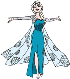 Elsa singing Let it Go