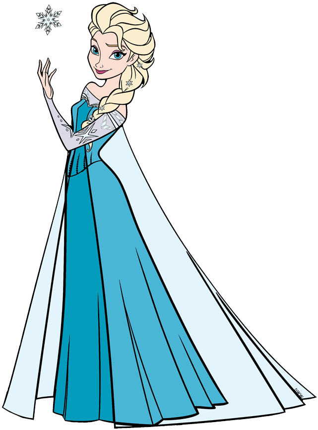 Elsa Clip Art from Frozen | Disney Clip Art Galore