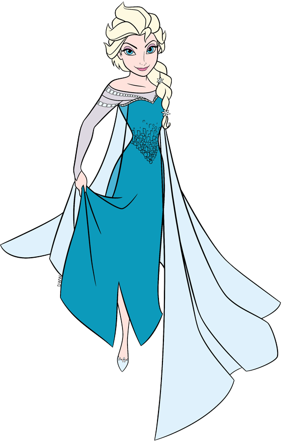 Elsa Clip Art from Frozen | Disney Clip Art Galore