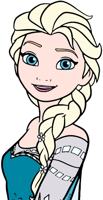 Elsa Head Coloring Page - 162+ SVG File for Cricut
