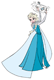 Elsa performing magic