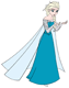 Elsa staring at hands