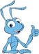 Flik giving thumbs up