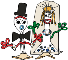 Forky and Karen Beverly getting married