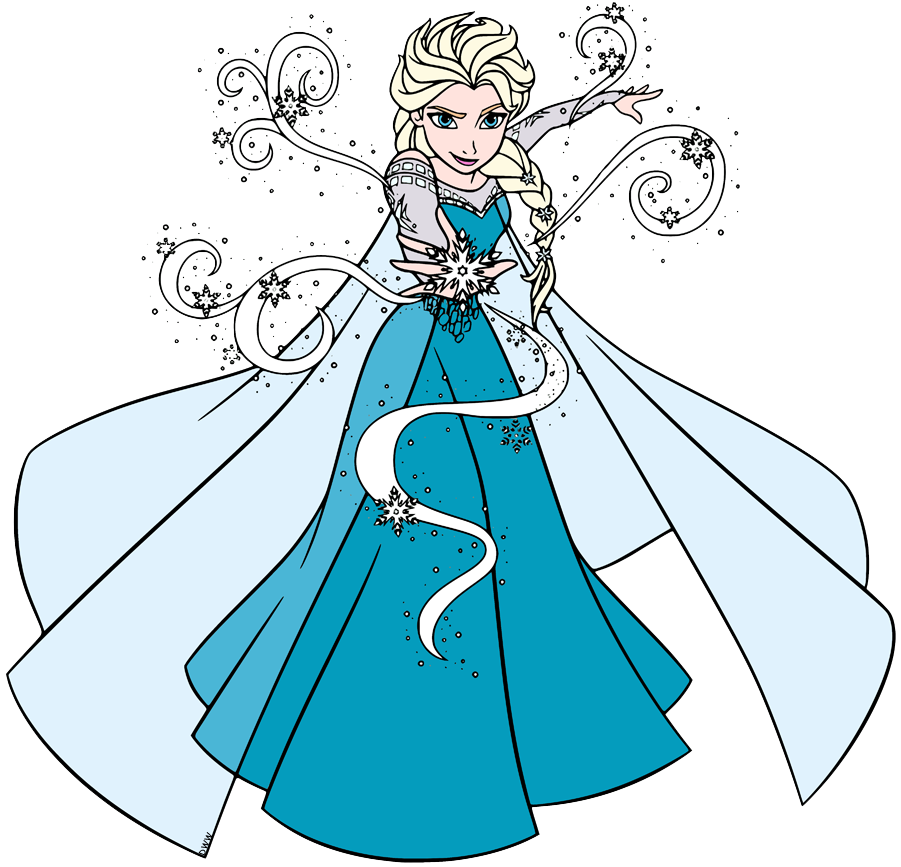 Elsa Clip Art from Frozen | Disney Clip Art Galore