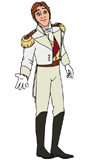 Hans extending his hand