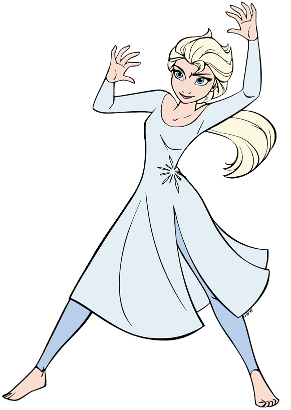 Frozen 2 Elsa Clip Art 