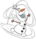 Olaf cheering