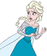 Frightened Elsa