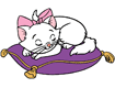 Marie sleeping