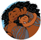 Maui, Moana hugging