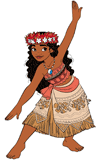 Moana dancing