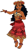 Moana hula dancing