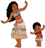 Moana & Simea dancing