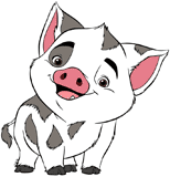 Pua smiling